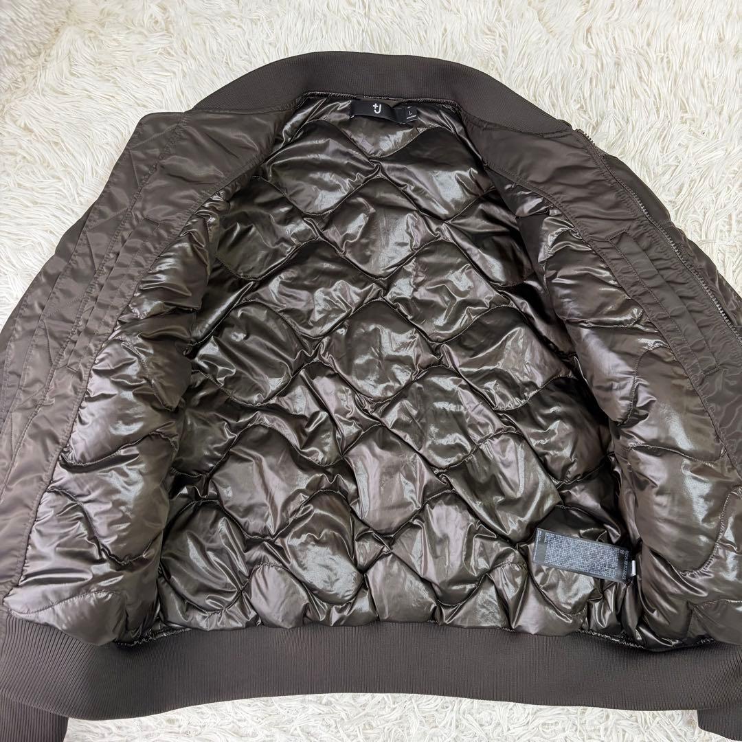【新品】UNIQLO +J ハイブリッドダウンオーバーサイズMA-1 Lサイズ