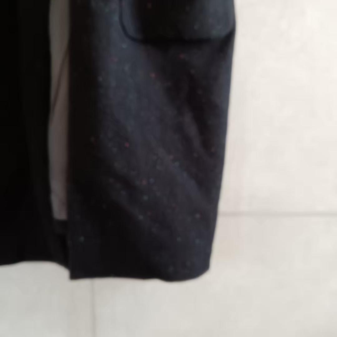 yuni ユニ　ウールコート　ノーカラー　日本製　X1776