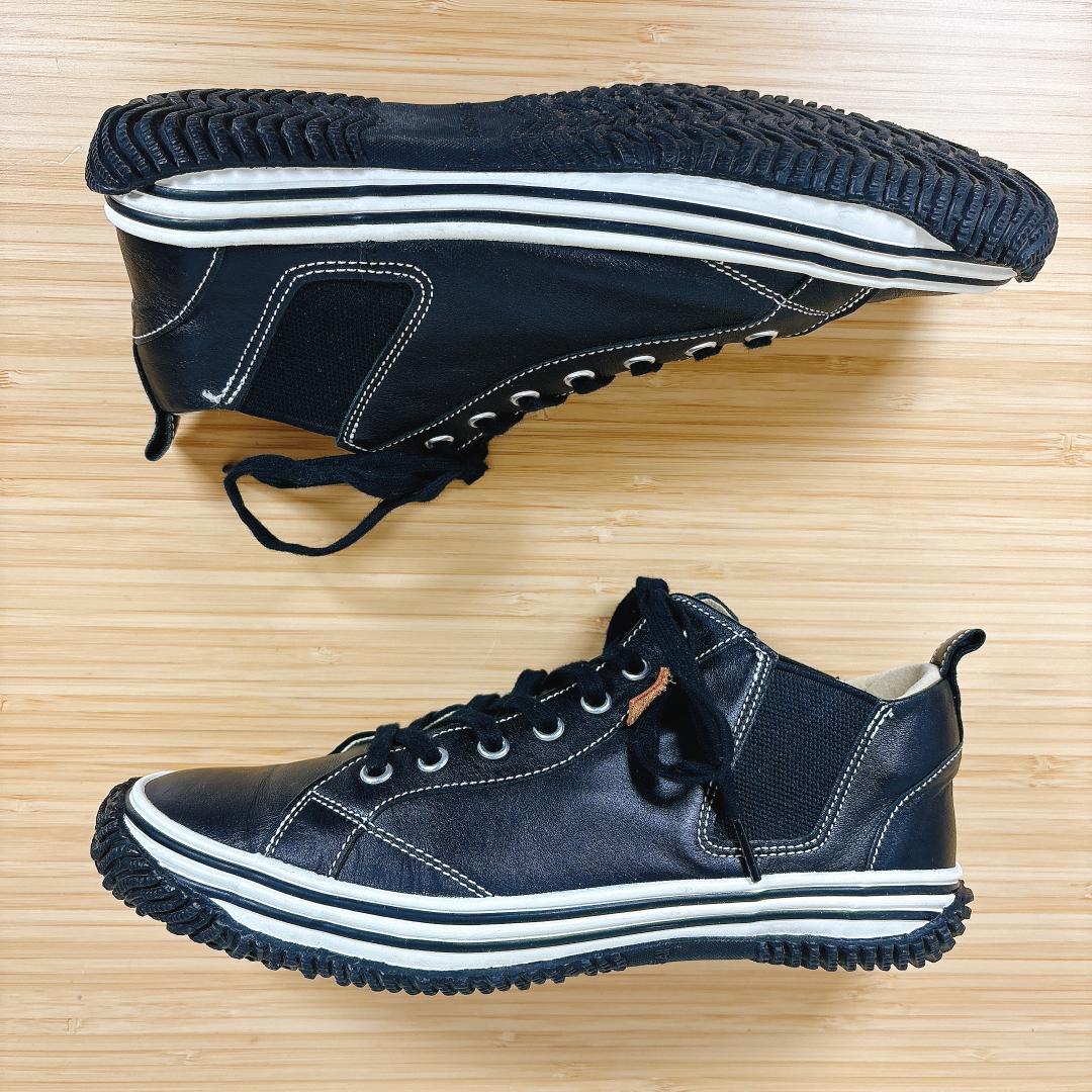 【極美品】SPINGLE MOVE SP-442 サイドゴア ブラック 黒