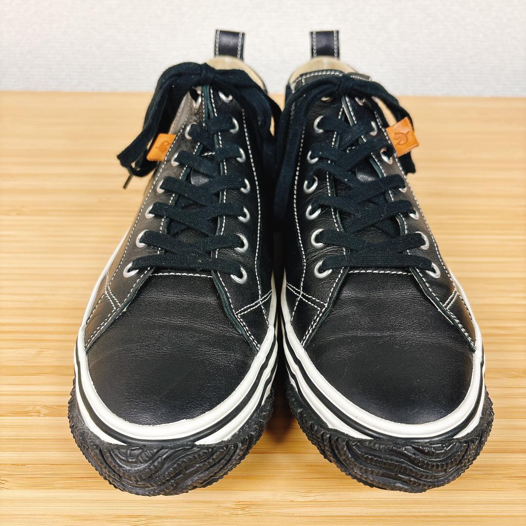 【極美品】SPINGLE MOVE SP-442 サイドゴア ブラック 黒