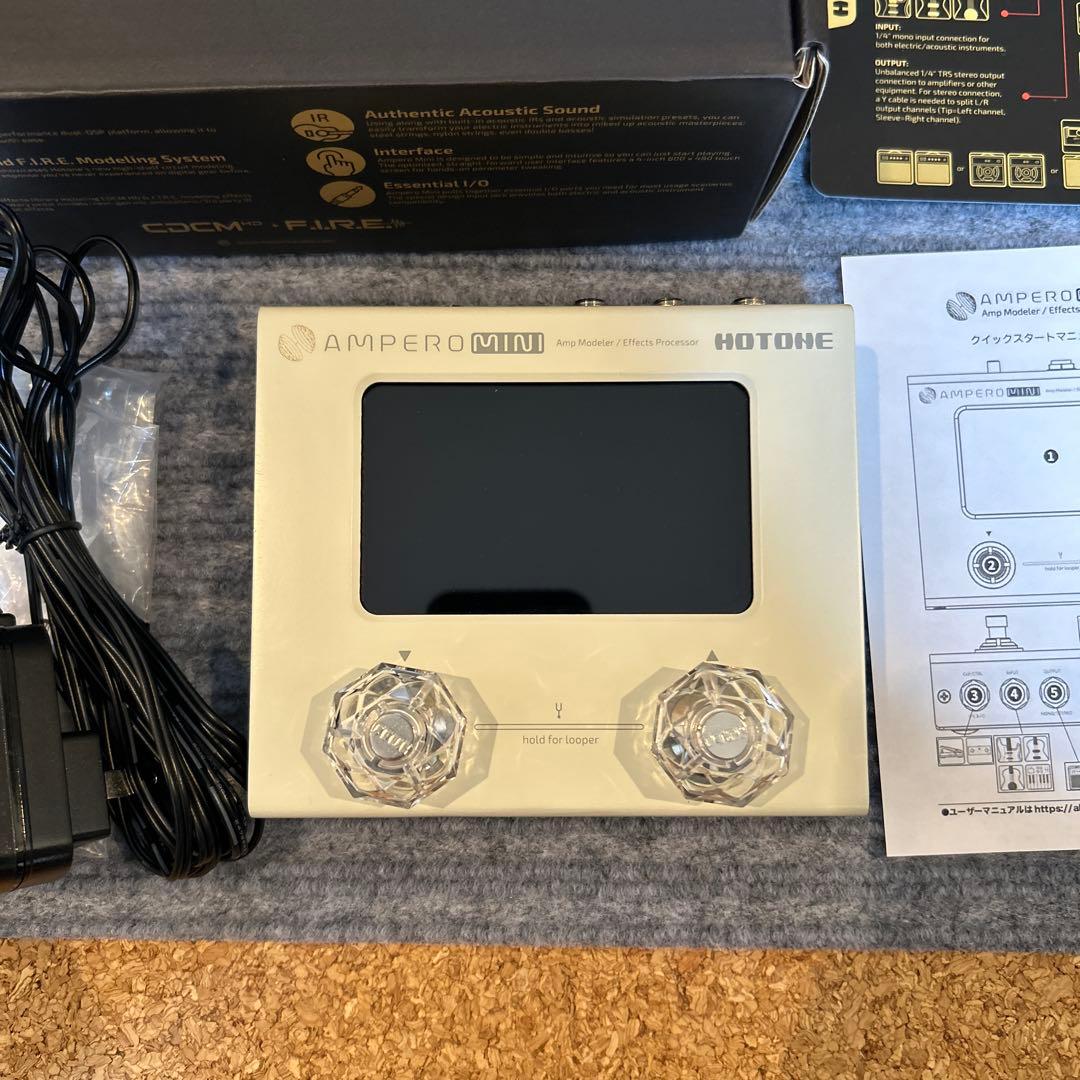 Hotone Ampero Mini エフェクトプロセッサー
