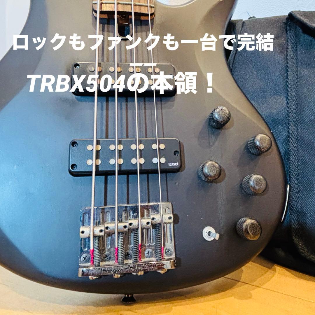 YAMAHA TRBX504 4弦 ベース MAD BK アクティブ