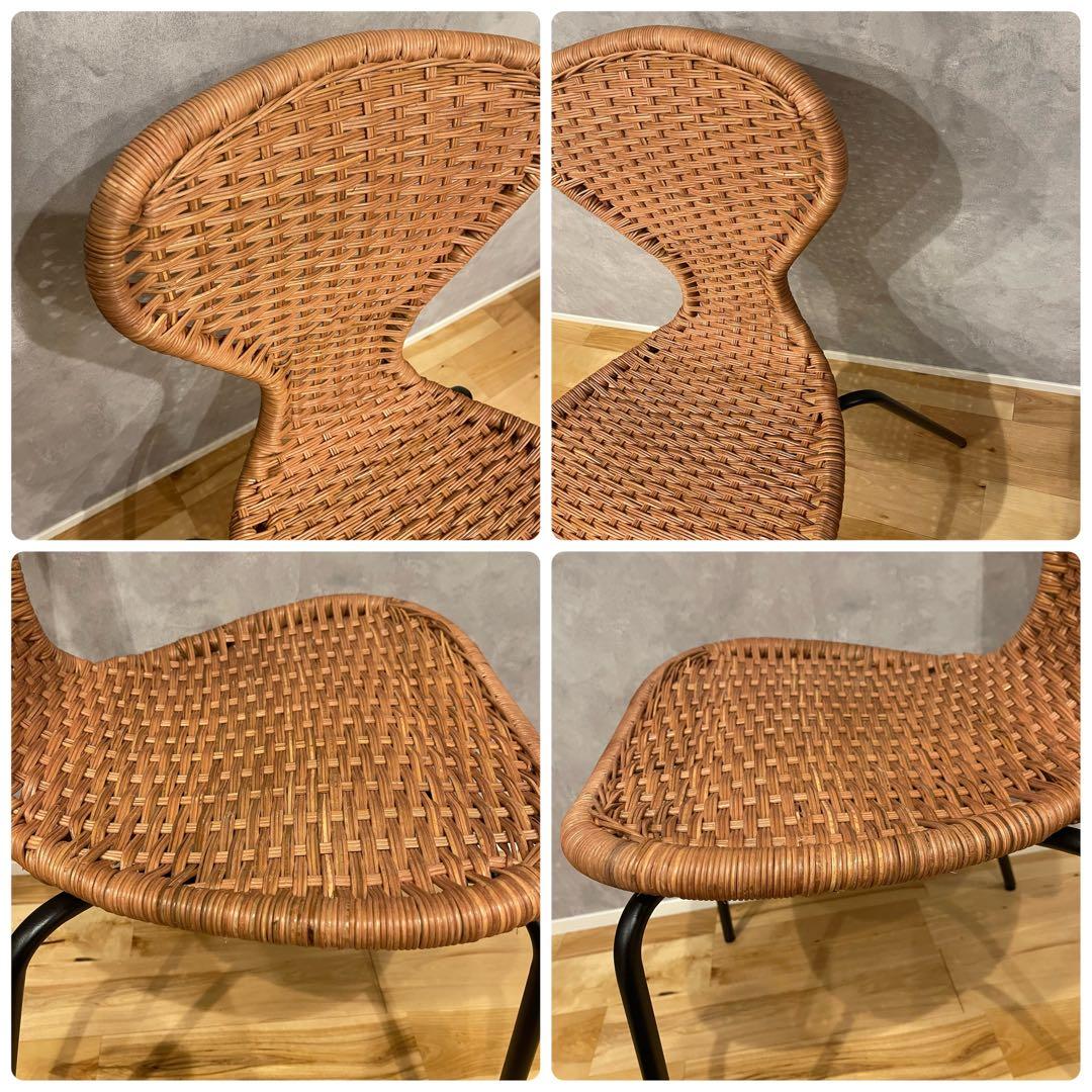 IKEA イケア エルヴスタ ÄLVSTA ラタン 美品 ダイニング チェア