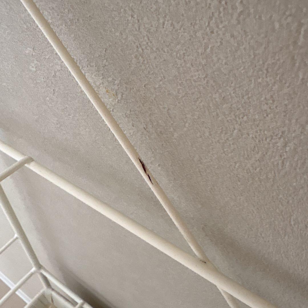 【コーヒー】ランドリーチェスト・ラック　ホワイト