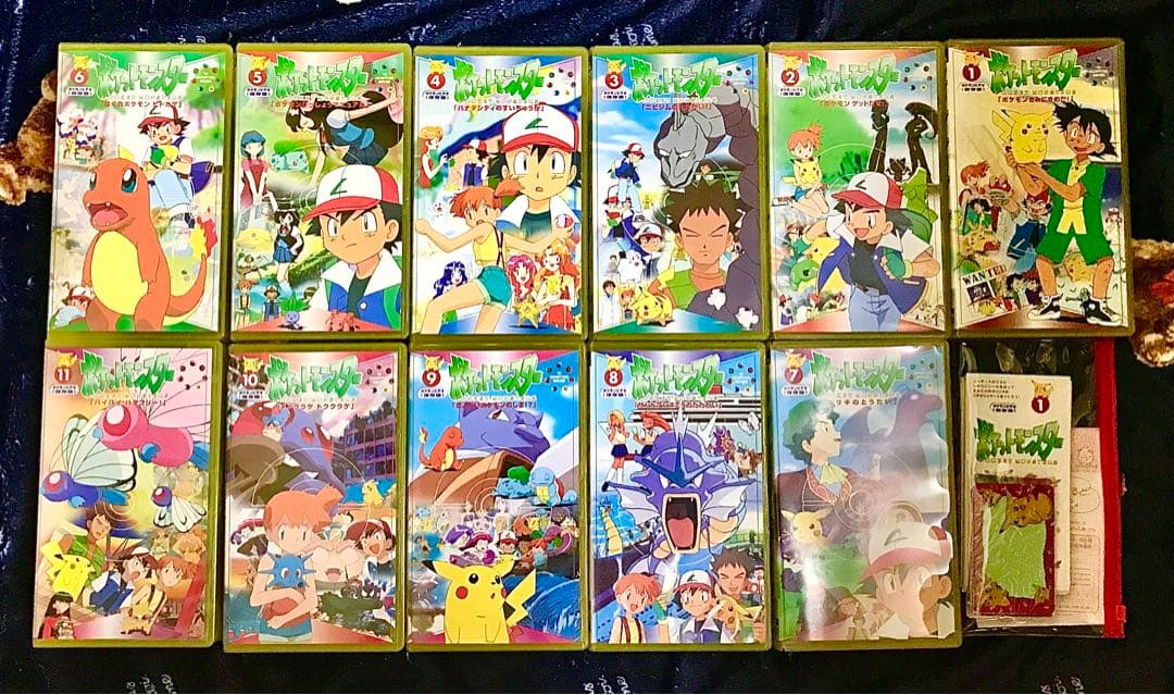 特典完備　ポケモン　アニメ　VHS 1巻〜36巻 ミュウツーの逆襲　まとめ売り