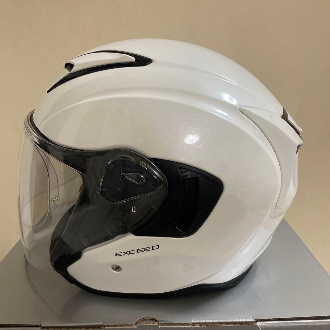 OGK EXCEED-2 ホワイト ヘルメット