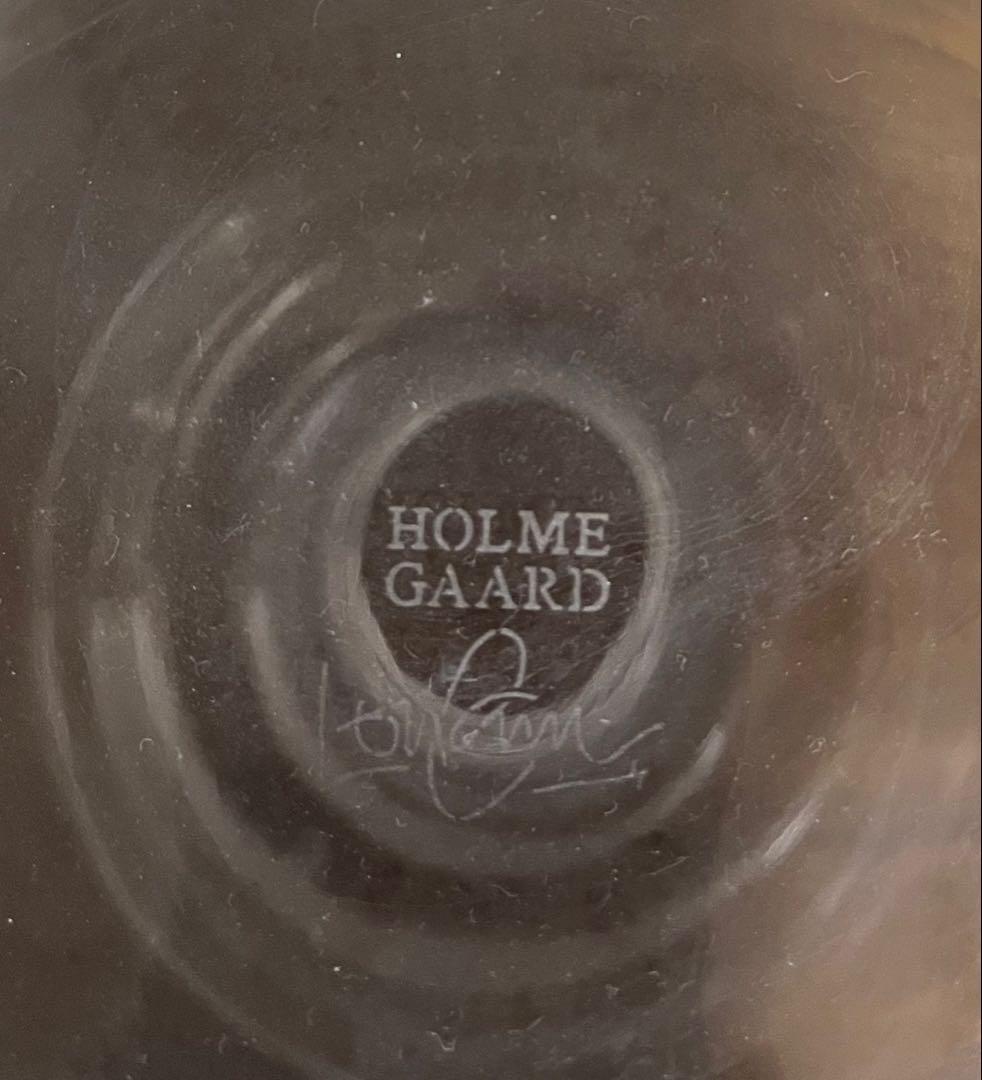 Holmegaard ホルムガード フローラ ベース24 クリア ショート 花瓶