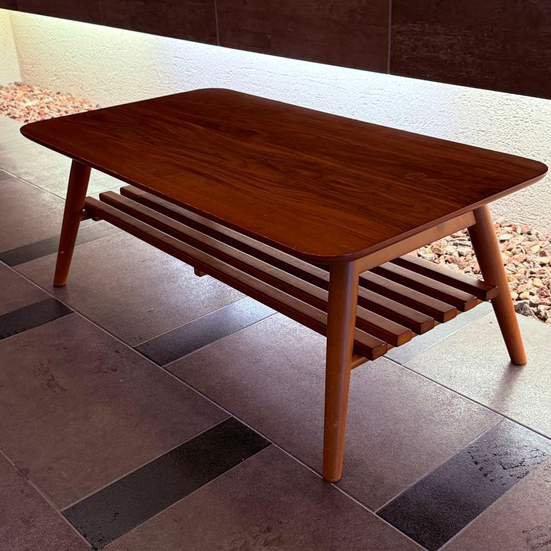 木製　折りたたみ　センターテーブル 900✖️500✖️350