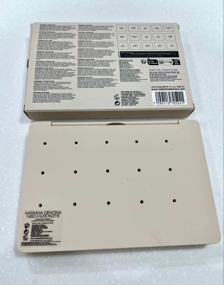 ナターシャデノナ アイシャドウパレット【美品】