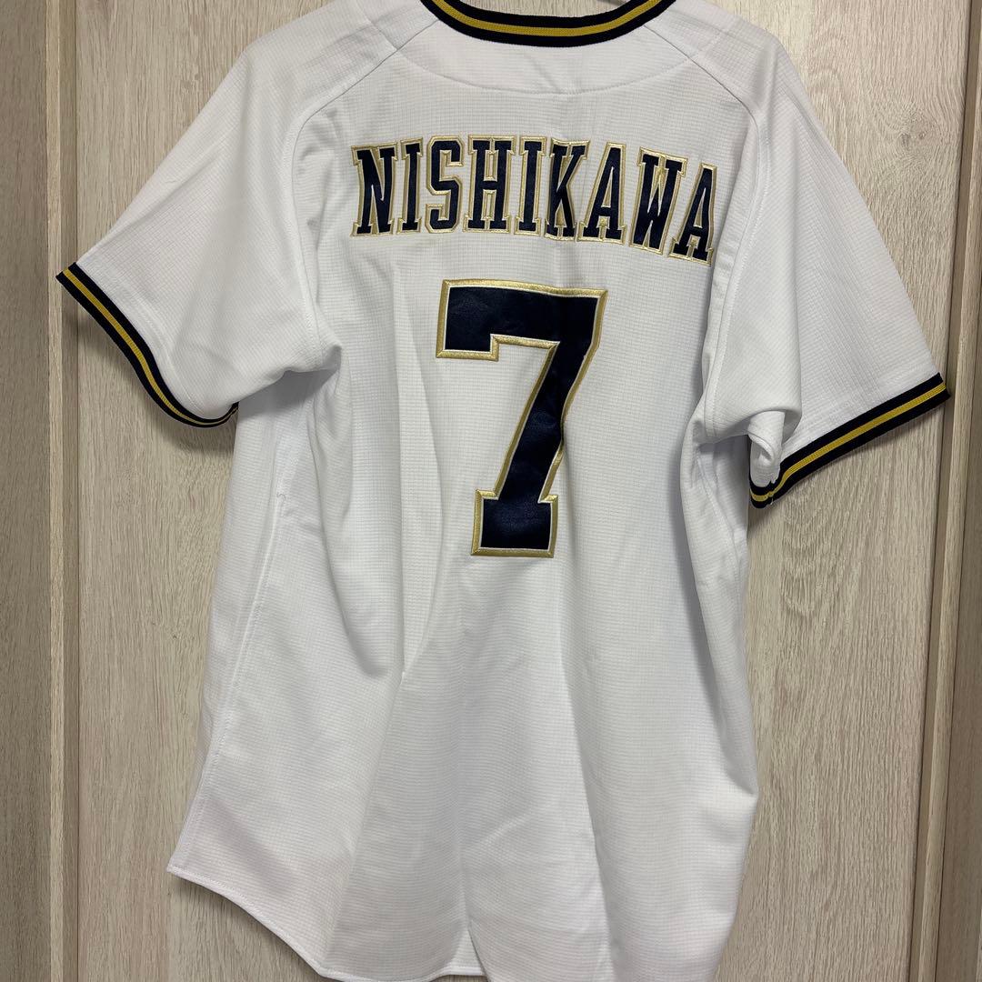 オリックスバファローズ ユニフォーム 西川選手　Mサイズ