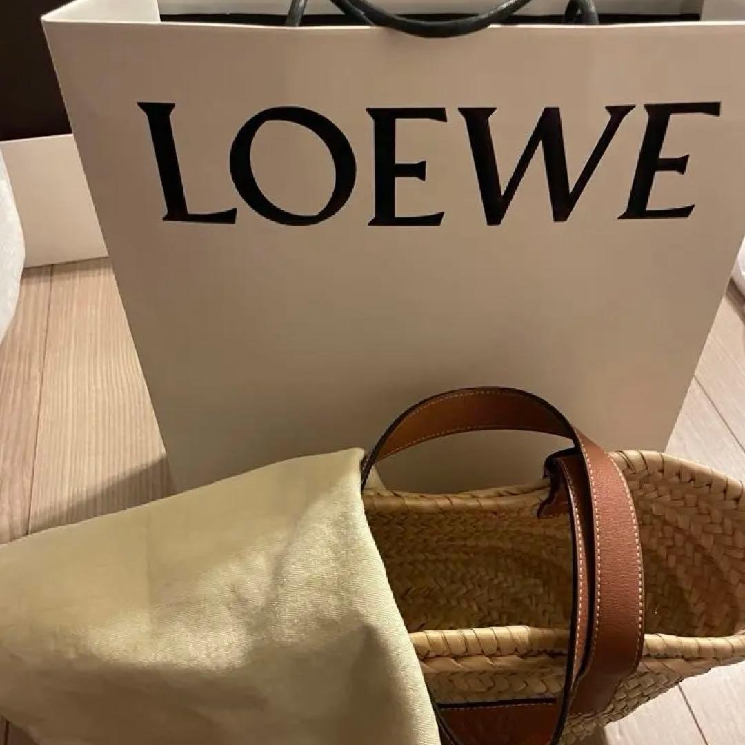 LOEWE カゴバッグ スモール ラフィア