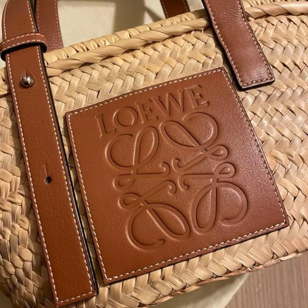 LOEWE カゴバッグ スモール ラフィア