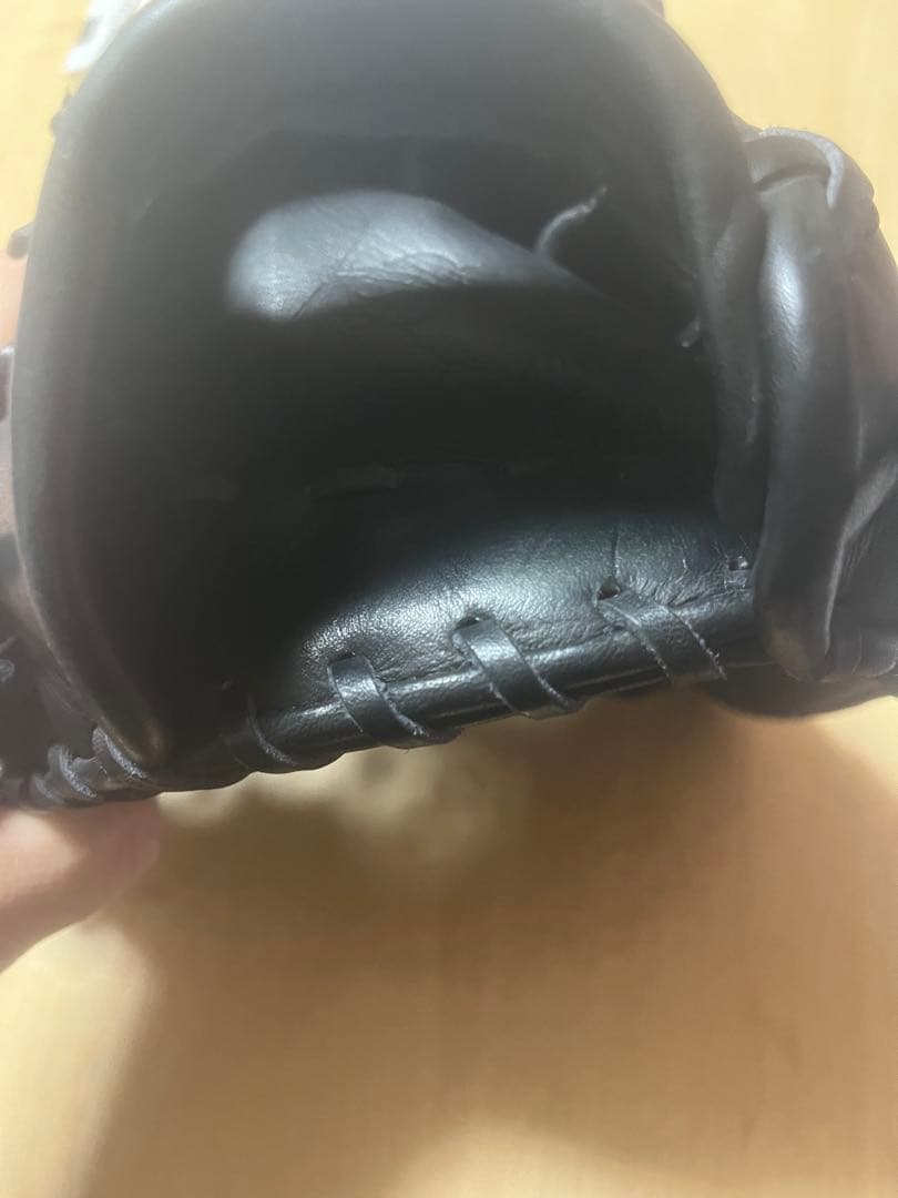 ZETT プロステイタス 左投げ用グローブ 黒 旧ロゴ