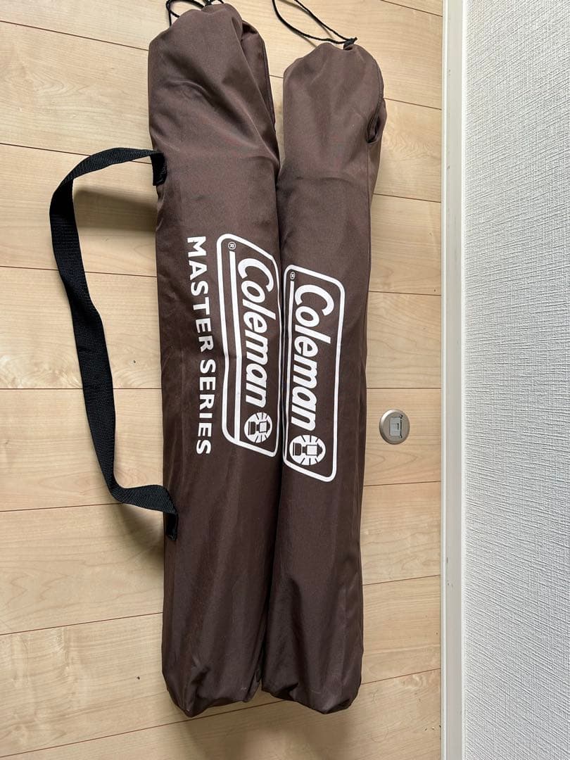 本日20時削除　コールマン　マスターシリーズ　キャンバスローチェア　2脚セット