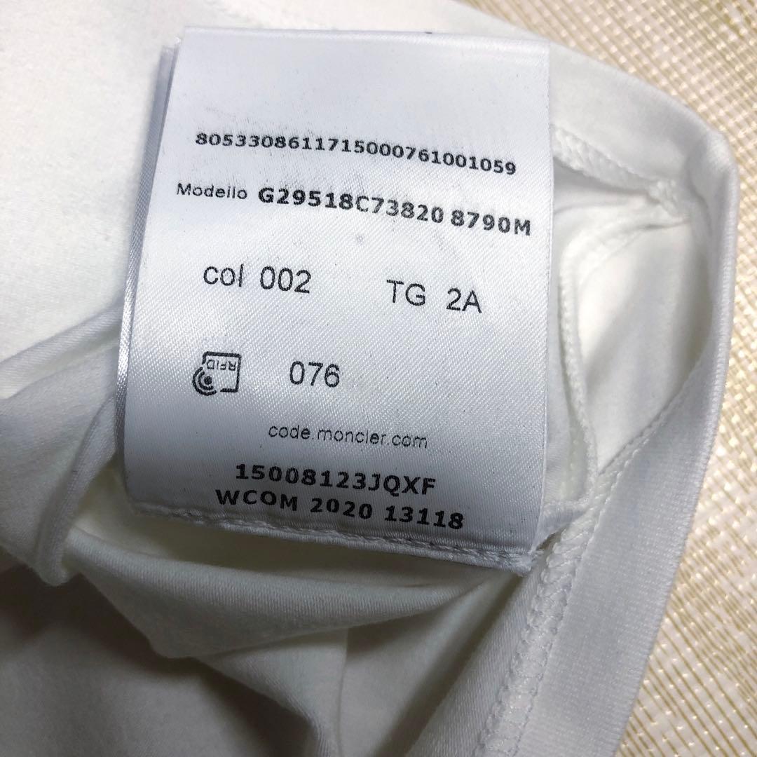 モンクレール　Tシャツ サイズ2A(85〜95㎝)