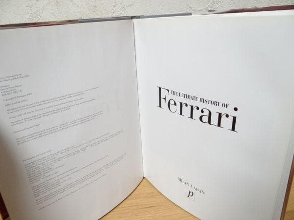 希少 洋書 アルティメットヒストリー フェラーリ 全192ページ 旧車 雑誌