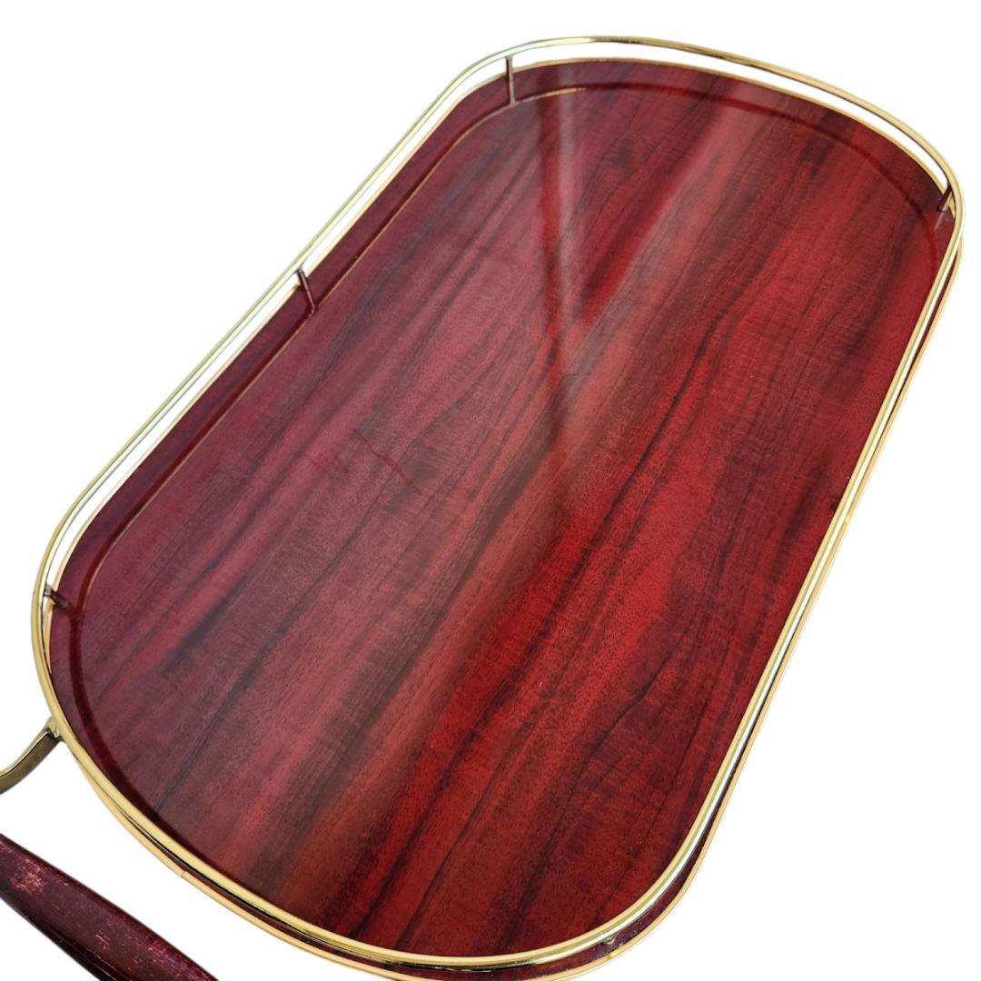 サービスカート　キッチン ワゴン ボトルラック　キッチン　アンティーク　レトロ