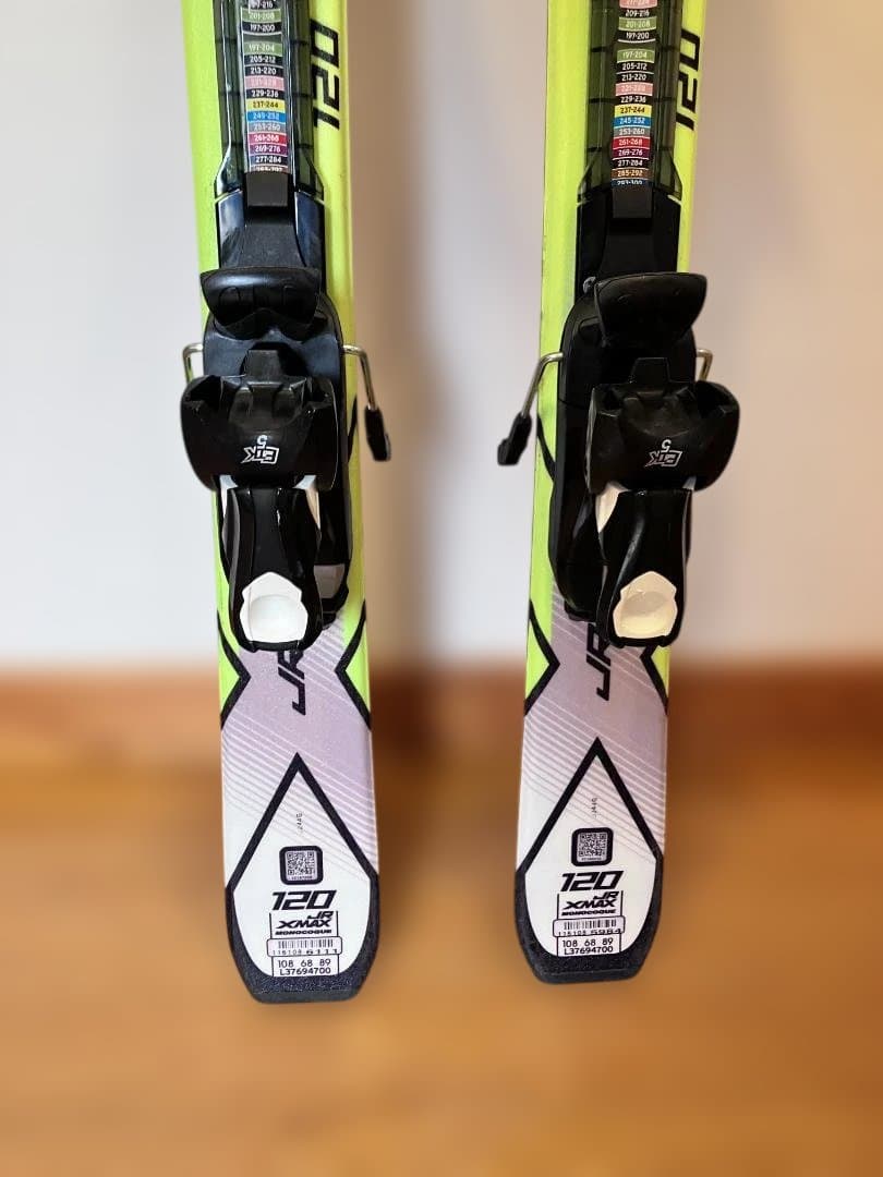 Salomon XMAX ジュニアスキー ビンディング付き　120