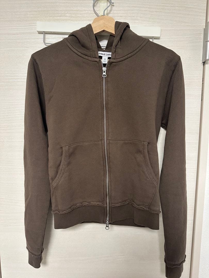 jaded london ブラウンパーカー短丈