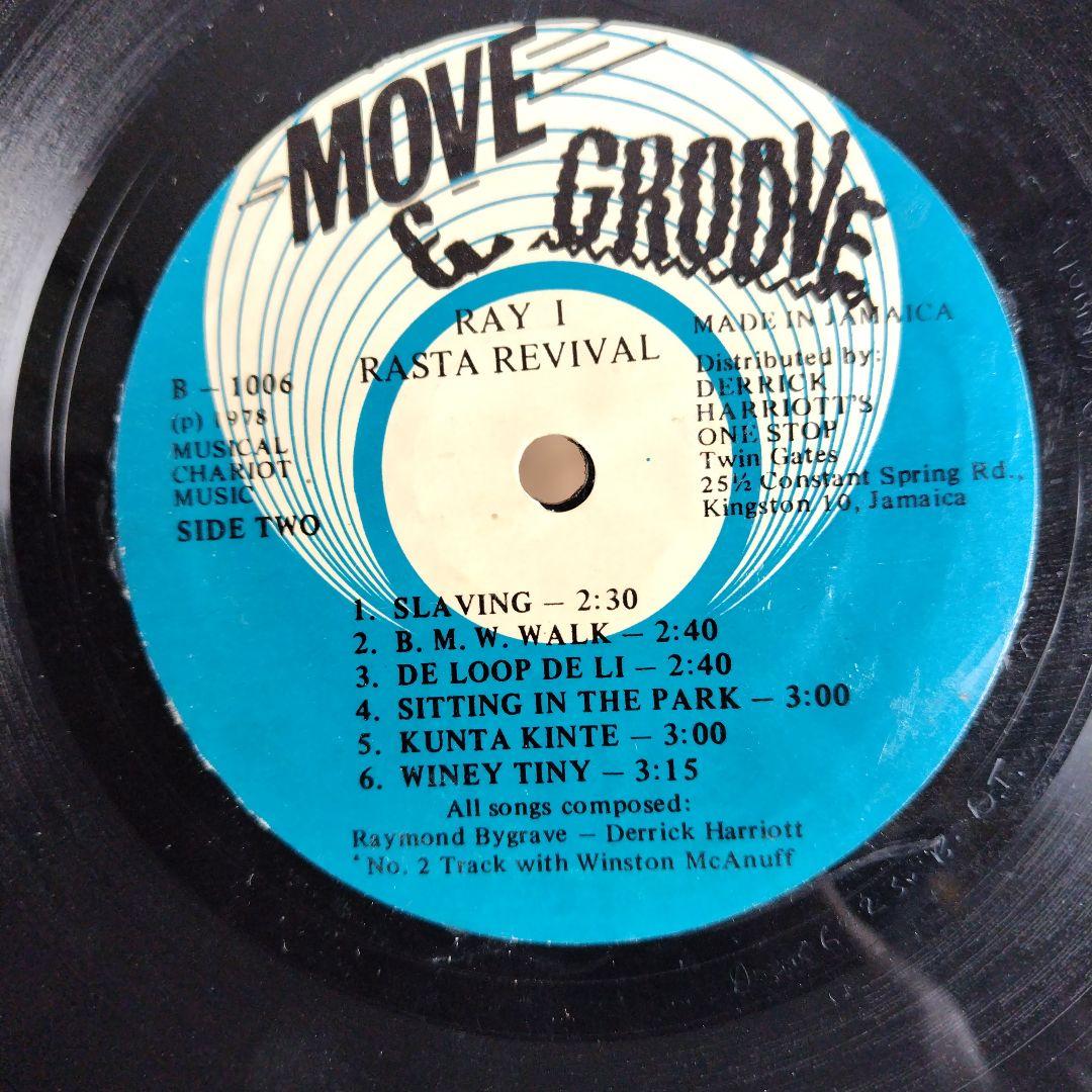 美盤JAオリジナルRay I / Rasta Revival LP (1978)