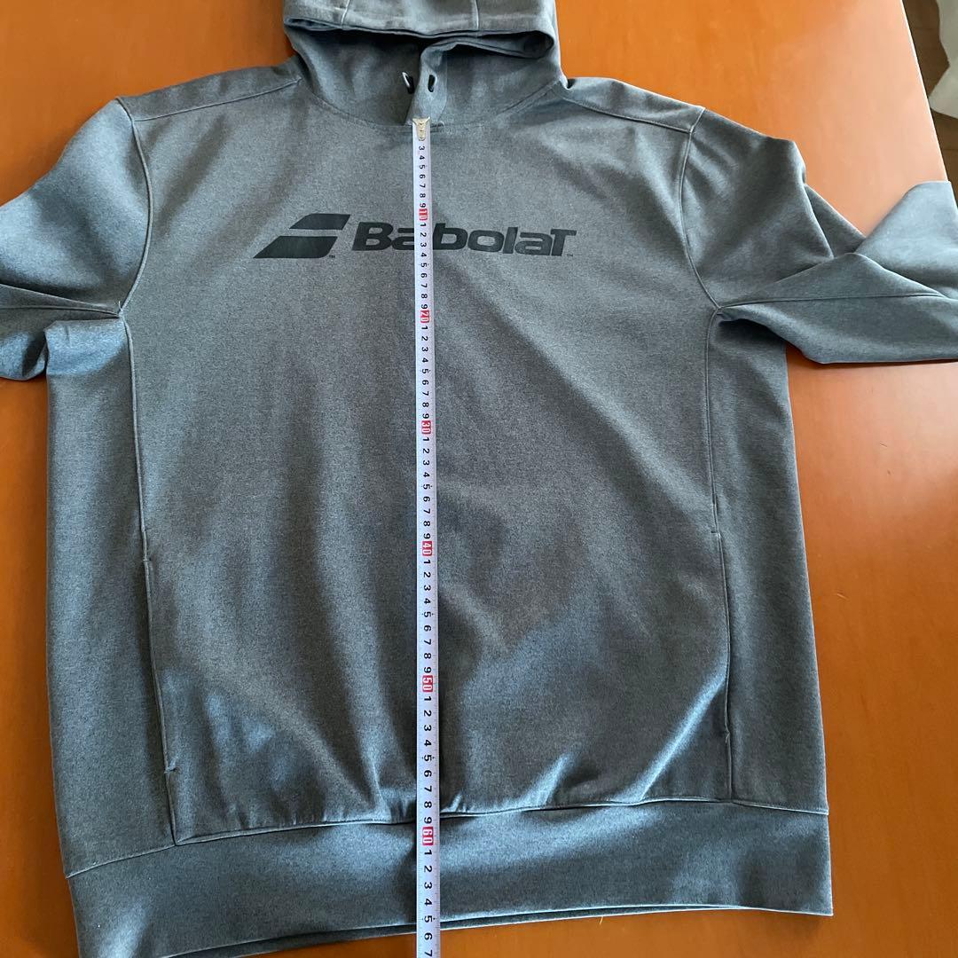 Babolat フード付きスウェットシャツ XL グレー