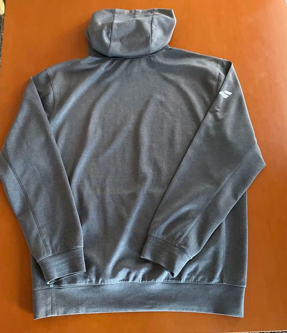 Babolat フード付きスウェットシャツ XL グレー
