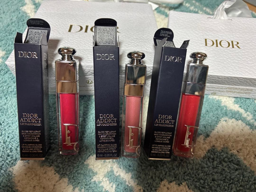 ディオール　アディクトリップ　マキシマイザー ３本セット