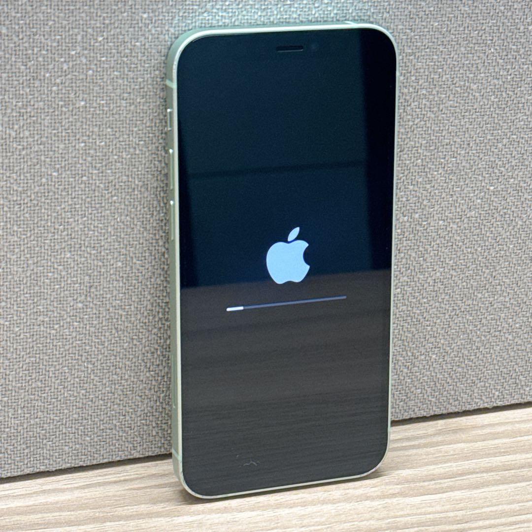 iPhone 12 mini 64GB グリーン SIMフリー 本体 液晶美品
