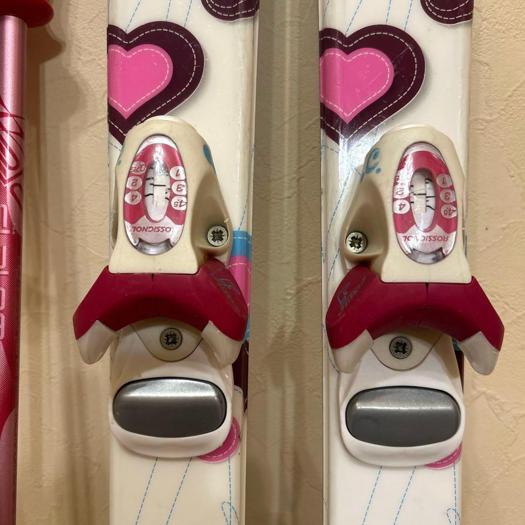 ◾️カービングスキーセット　スキー板130㎝　ブーツ22.5㎝　子供用　ジュニア用