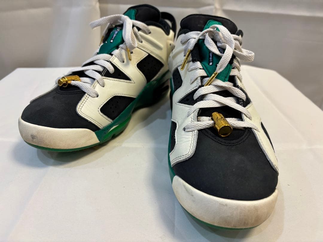 スポーツシューズ ブラック/ホワイト/グリーン