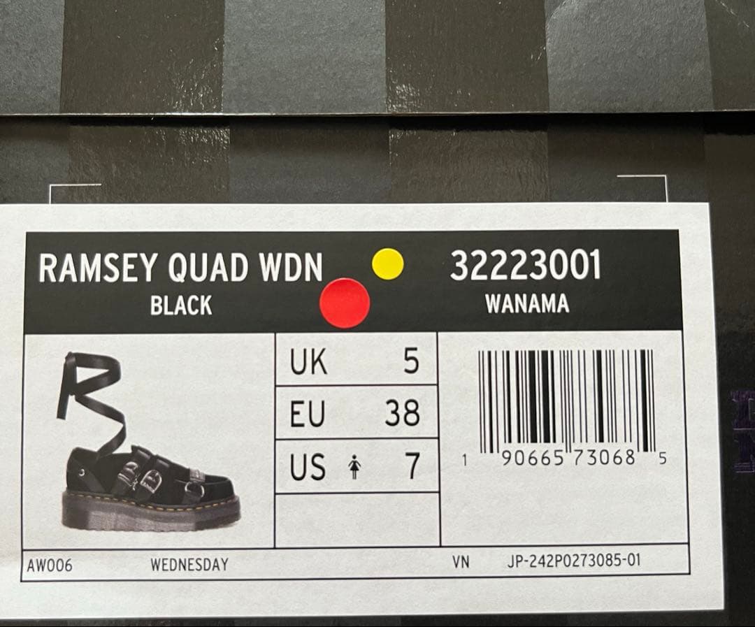 Dr. Martensドクターマーチン ウェンズデーコラボクリーパーシューズ