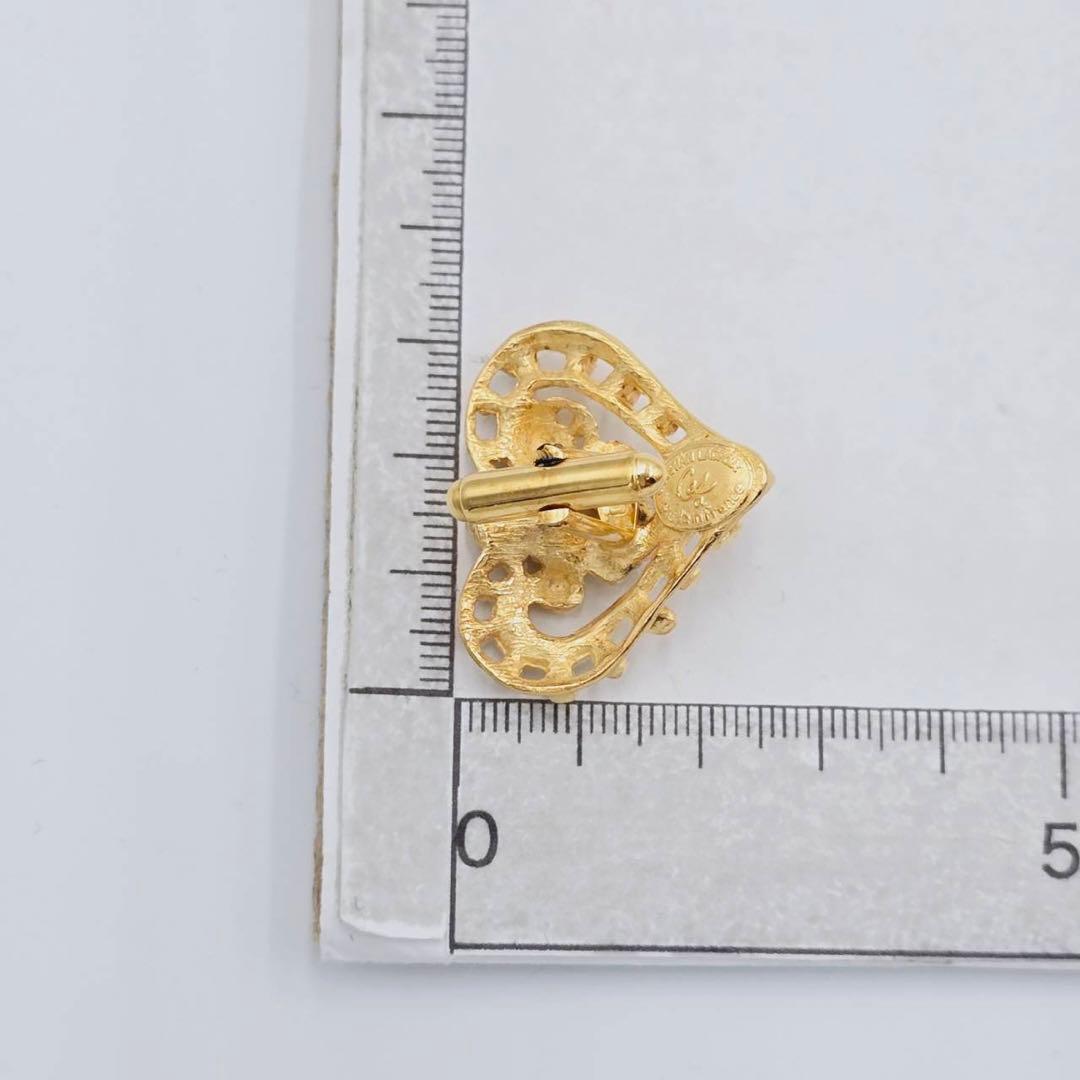 ★Christian Lacroix★ カフリンクス カフス ハート ゴールド