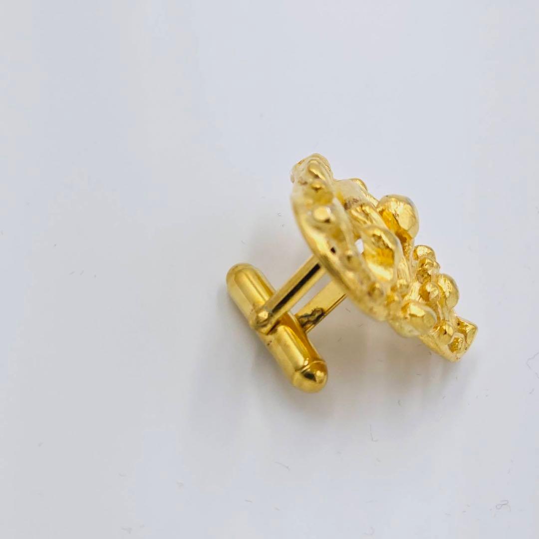 ★Christian Lacroix★ カフリンクス カフス ハート ゴールド