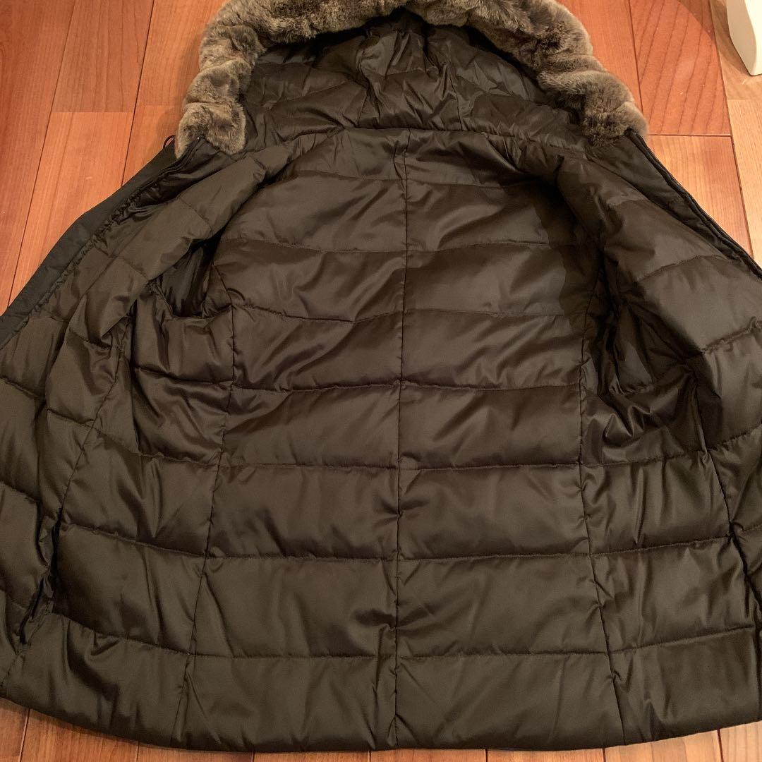 ぽっこり★MAX MARA★ファー付きリバーシブルジャケット　ブラウン38