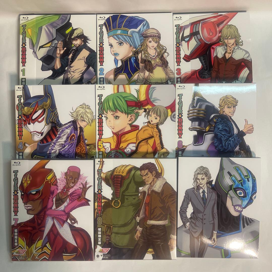 【美品/BOX付】TIGER & BUNNY TV全巻+劇場版セット
