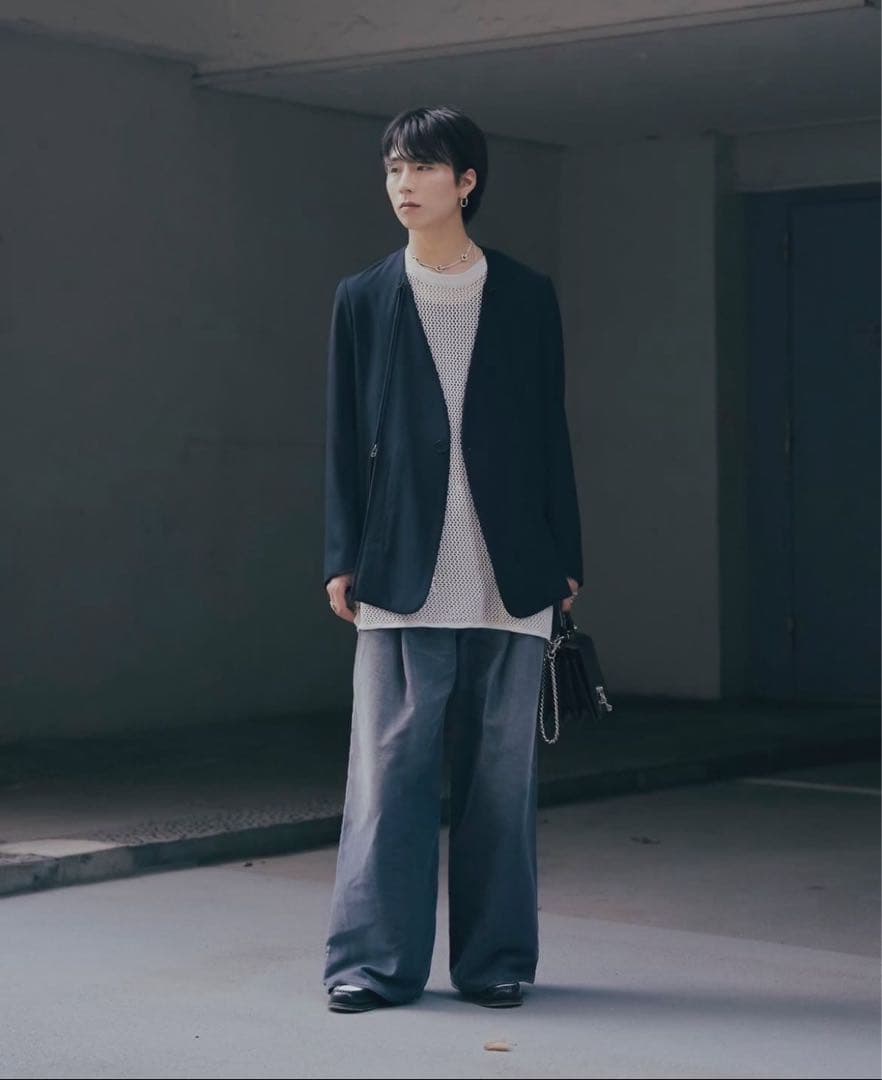 【匿名配送】SUBLATIONS NOCOLLAR PRISONERJACKET