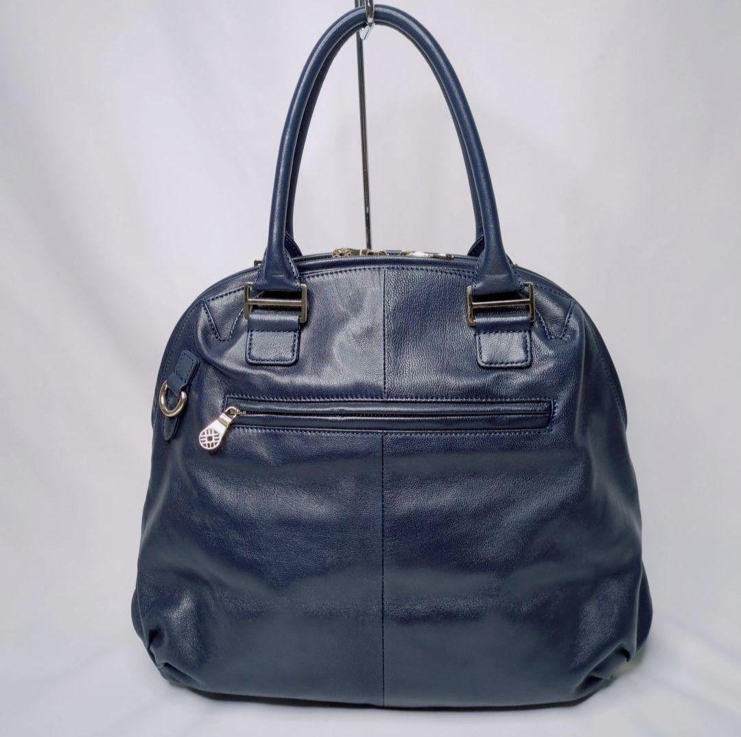 極美品✨muta ムータ 8 バッグ ゴート革 ショルダー2way ネイビー