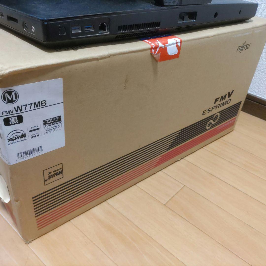 富士通　デスクトップパソコン　ESPRIMO WH77/M CORE i7