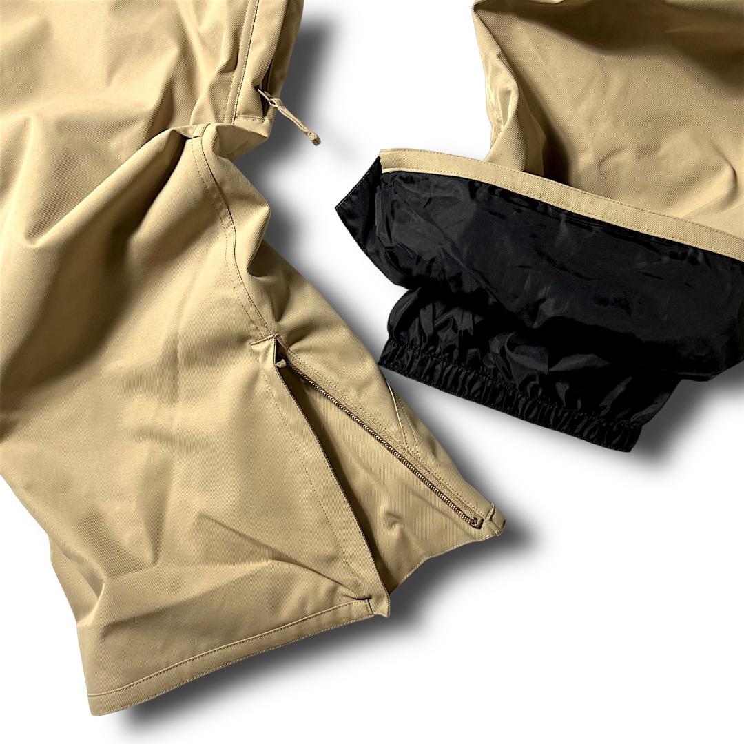 パーリーゲイツ 定3.9万 防汚防水防風 ストレッチ スノーウェア M ベージュ