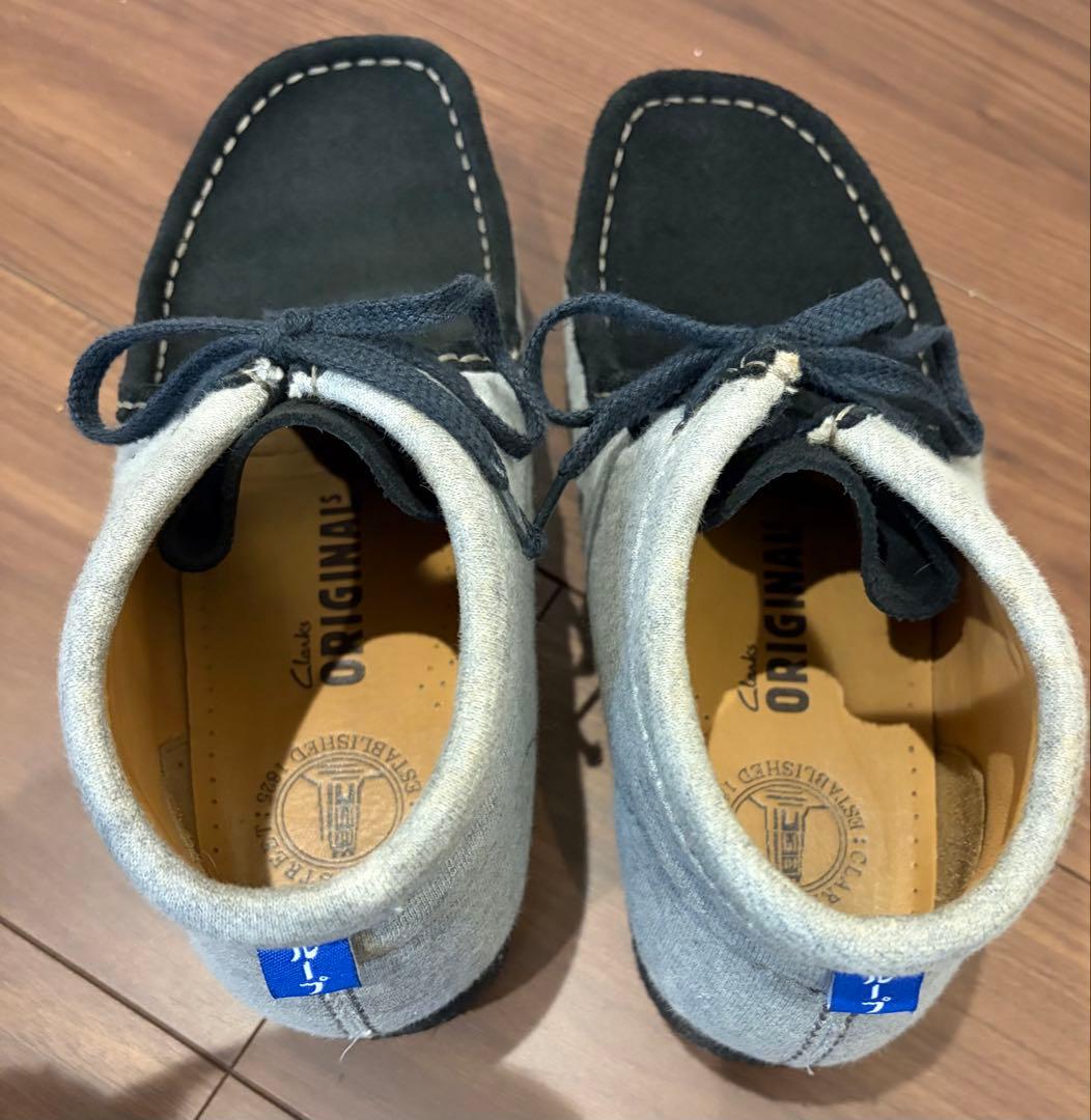Clarks Originals ワラビーUK 6.5 G ループウィラーコラボ