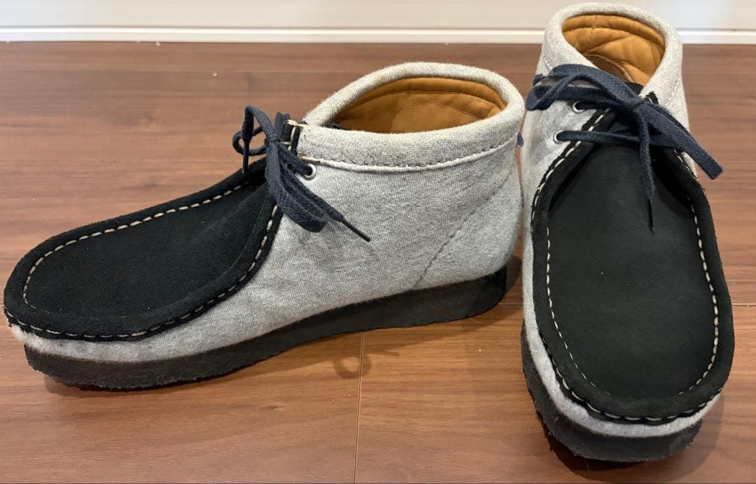 Clarks Originals ワラビーUK 6.5 G ループウィラーコラボ