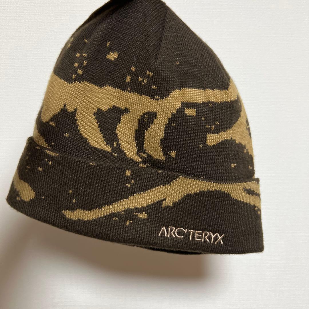 ARC'TERYX ニット帽 カモフラージュ
