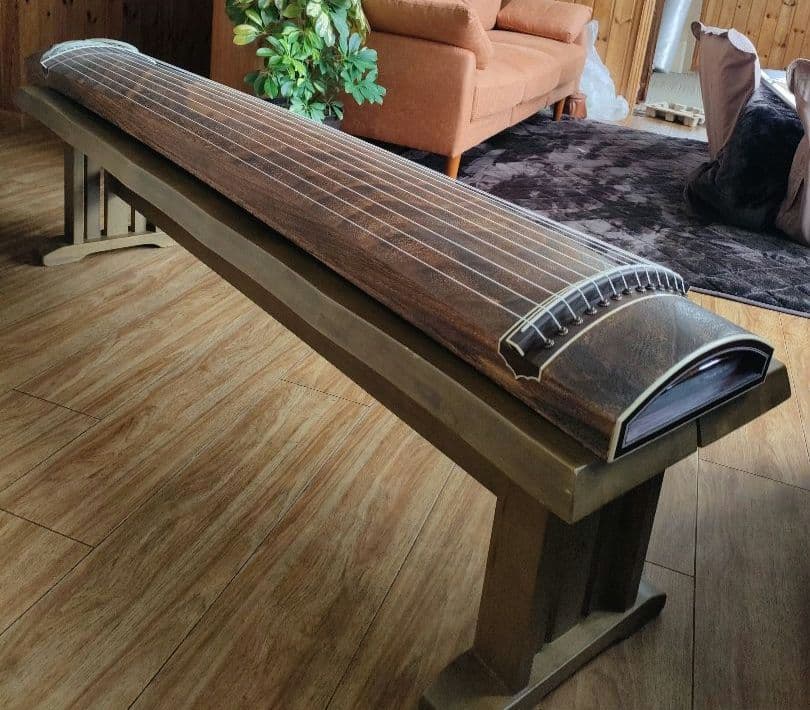 ももちゃん　琴13弦　すだれ彫り　付属品