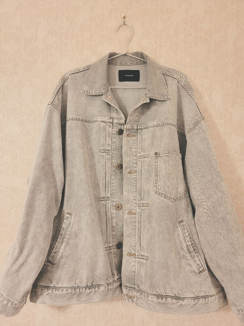 FRAMeWORK エクストララージデニムジャケット　グレーA