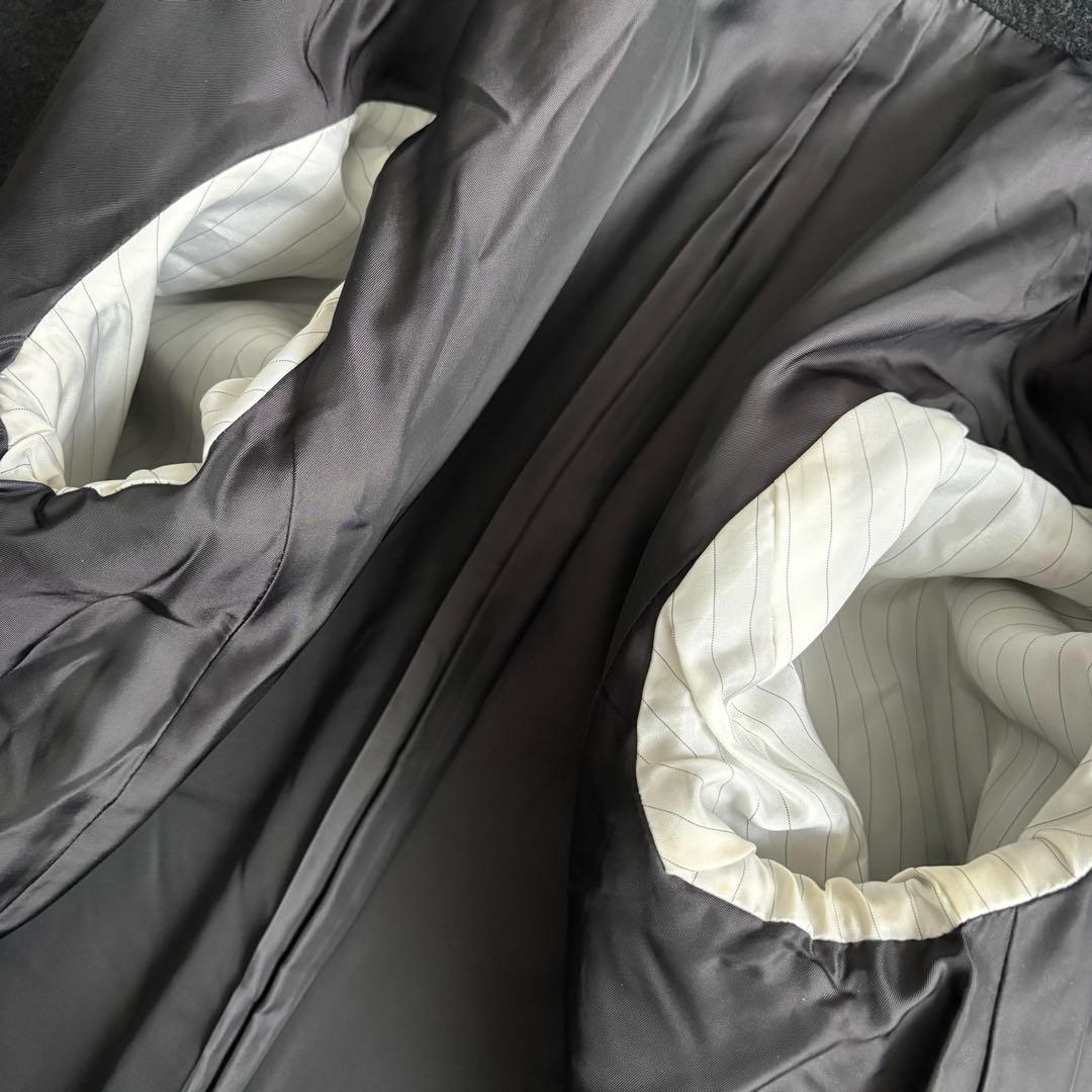 美品✨ マーガレットハウエル ステンカラーウールカシミヤロングコート 黒 II