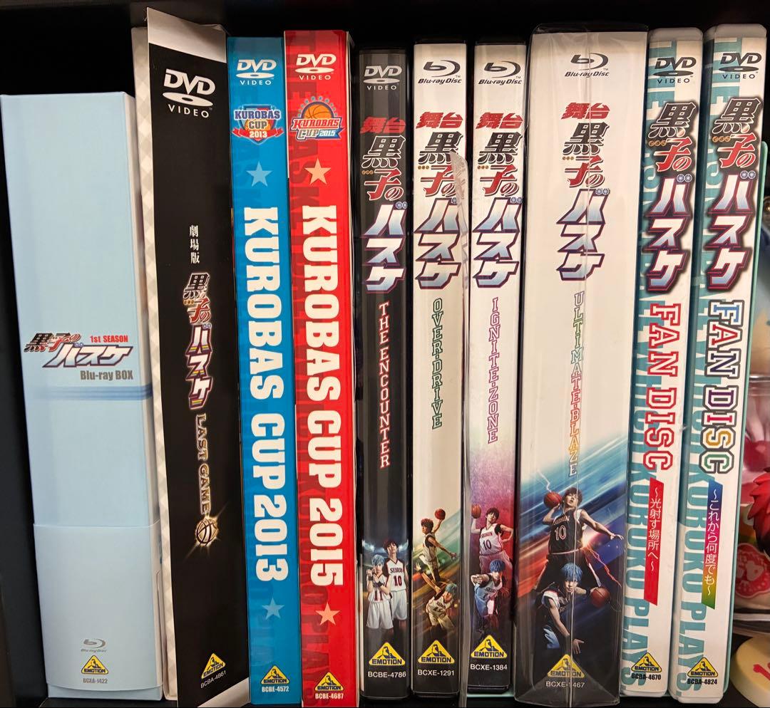 黒子のバスケ 全巻+関連書籍+CD DVDなどセット