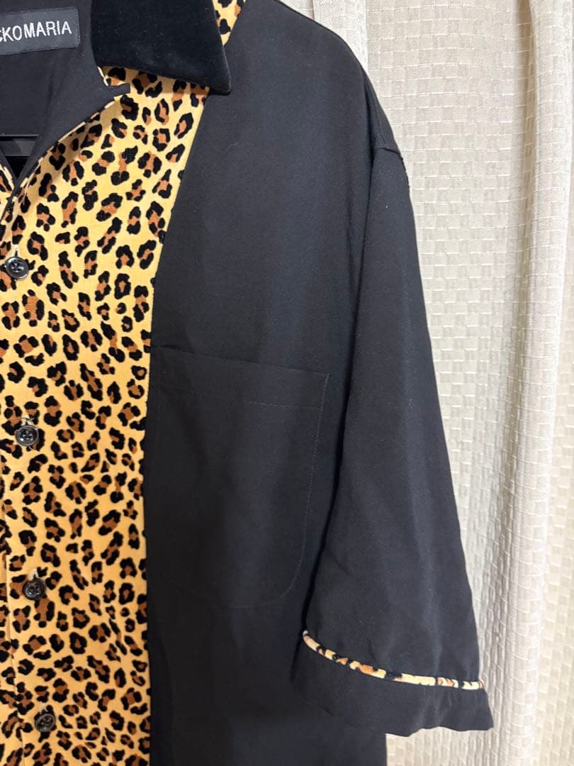 WACKO MARIA 25SS SWITCHING レオパード シャツ