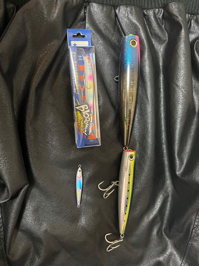 ブローウィン140J(箱付)、ポップクイーンF160/F200、TGベイト60g
