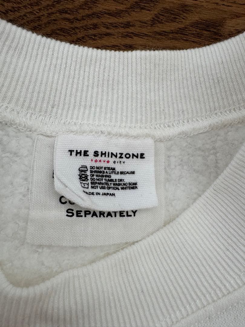 美品/the shinzone 馬プリントスウェット シンゾーン