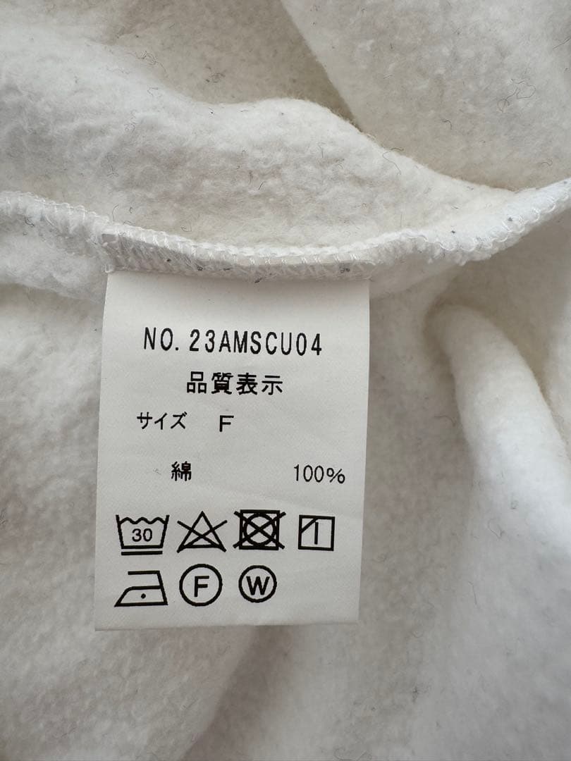 美品/the shinzone 馬プリントスウェット シンゾーン